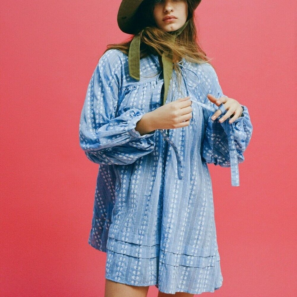 Urban Outfitters Blue Mini Dress